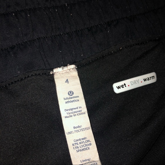 Lululemon black tennis skort size 4 - Picture 7 of 9